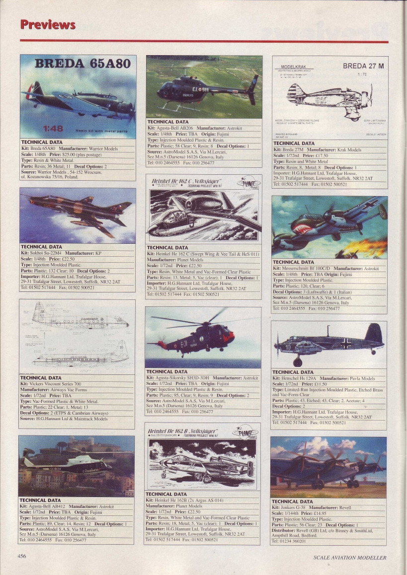 Scale Aviation Modeller International 1996-08